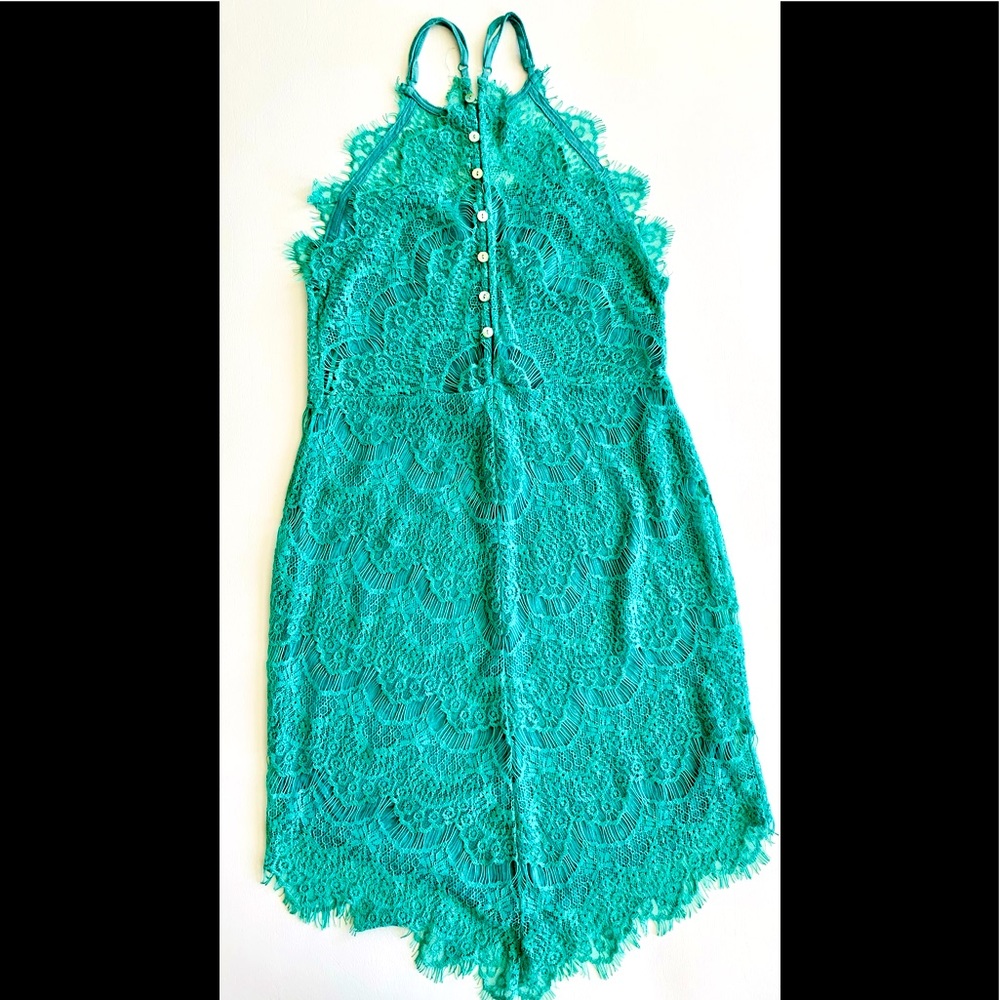 all lace beach dress